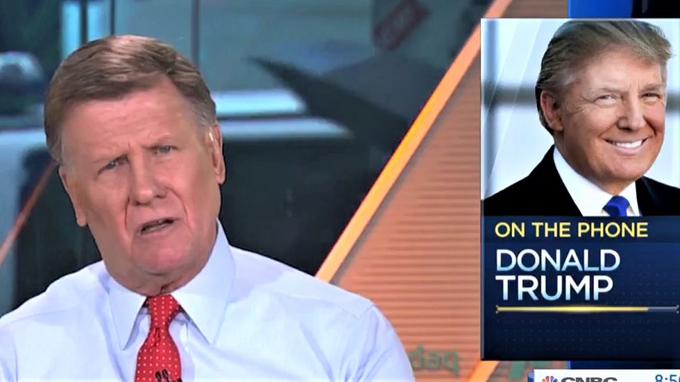 WATCH: Trump gives a rambling and nonsensical response to CNBC question about big tech companies