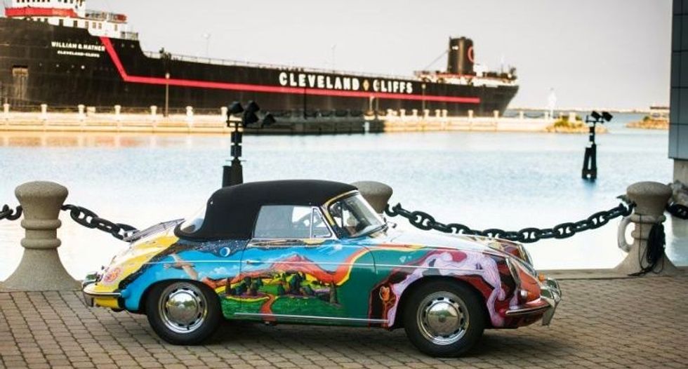 Janis Joplin's psychedelic Porsche expected to sell for more than $400,000 at auction