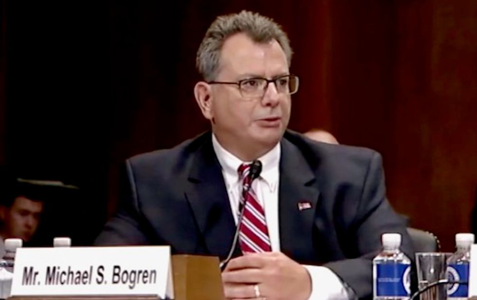 GOP Senators force Trump nominee to withdraw because he didn’t give Catholics extra rights to discriminate against gays