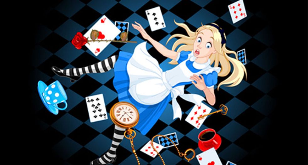 Is 'Alice in Wonderland' a story about drugs?