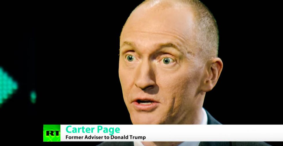 Carter Page spent seven hours pleading the Fifth and refusing to hand over documents to House intel committee