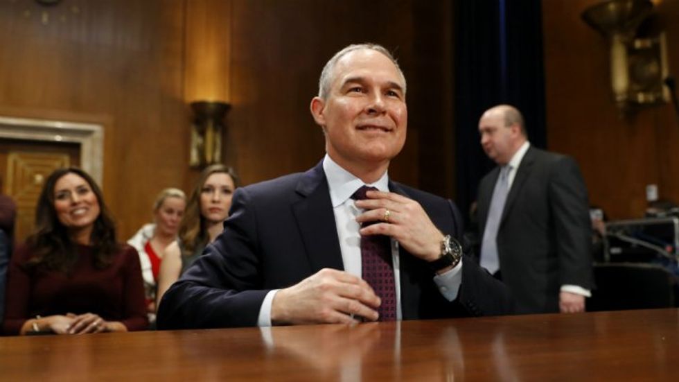 'Trump isn't fazed': Scott Pruitt's job is safe after using EPA to solicit Chick-Fil-A franchise for wife, source says