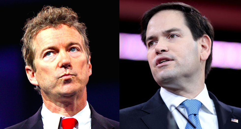 Minion fight!: Rand Paul aide accuses Marco Rubio aide of sucker-punching him in Michigan bar