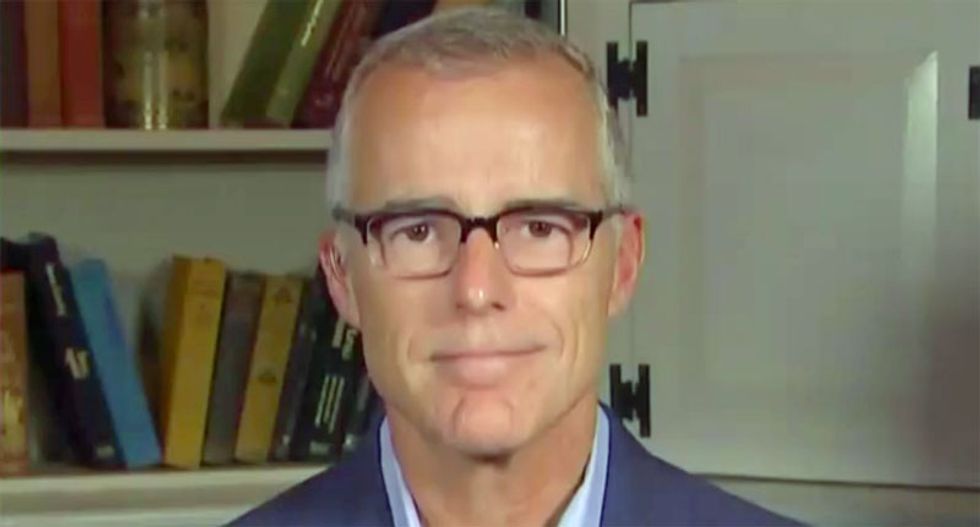 Andrew McCabe sues DOJ for ‘unlawful retaliation’ after refusing to ‘pledge allegiance’ to Trump