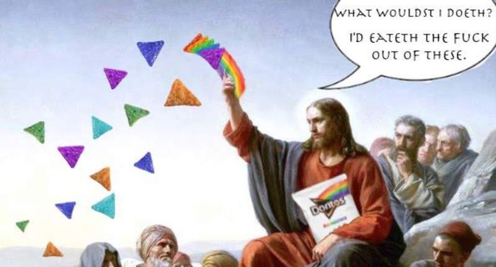 Facebook user who trolled anti-gay Target fans does the same with Doritos -- and it's awesome