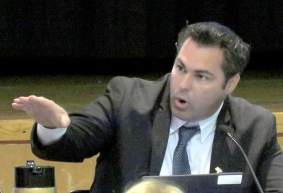 NY school board member gives thumbs-up to Facebook meme depicting Parkland teen as Hitler Youth