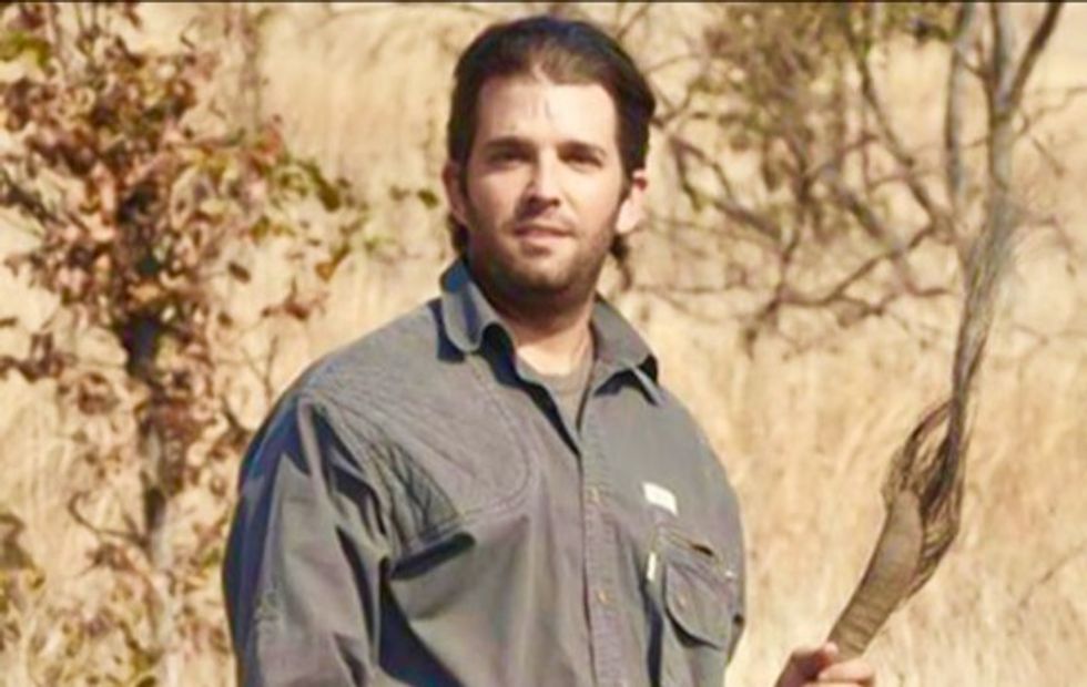 Trump Jr bails out of fundraiser for George P. Bush over family's criticism of his dad