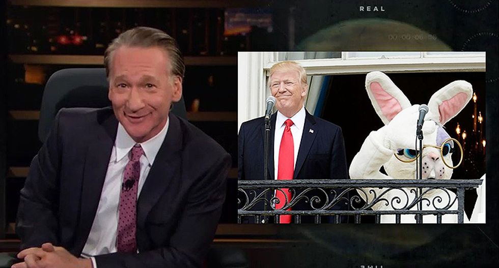 Bill Maher nails Trump's Easter Egg Roll: 'The first bunny he hasn't f*cked and forced to sign an NDA'