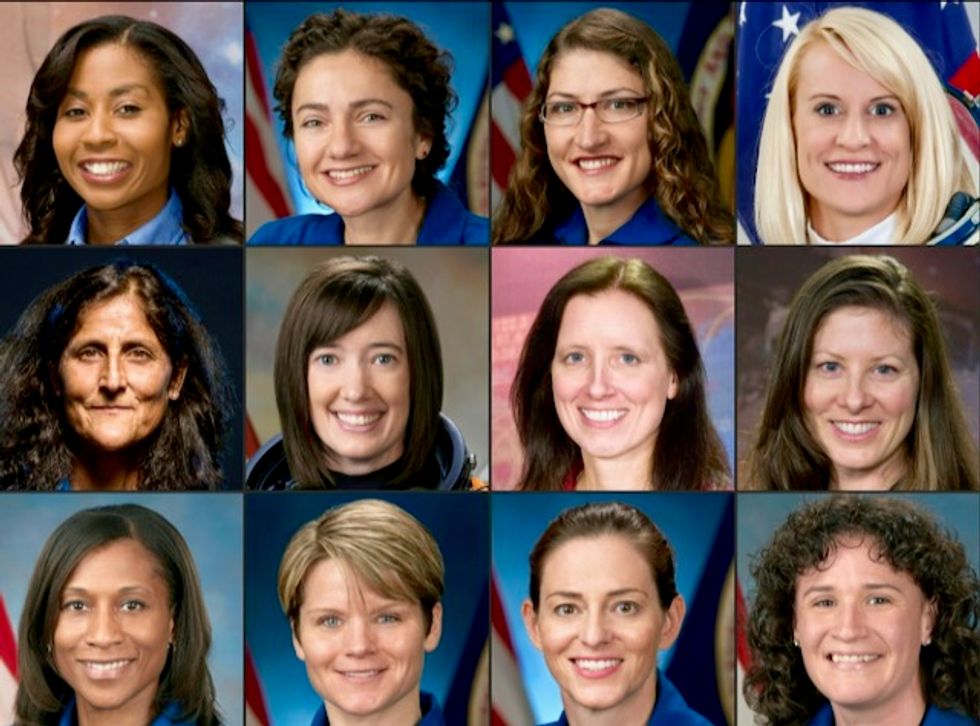 Womankind's giant leap: who will be the first female moonwalker?