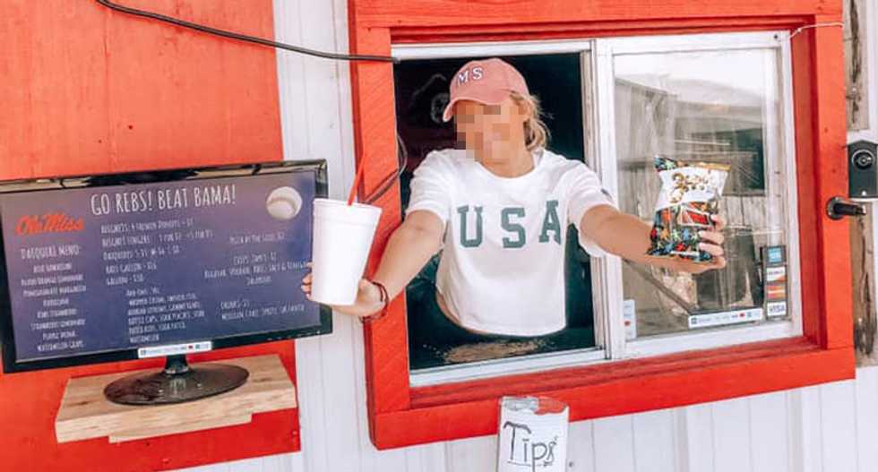 Mississippi fast food cashier ‘terminated immediately' for ugly racist slur on customer's receipt