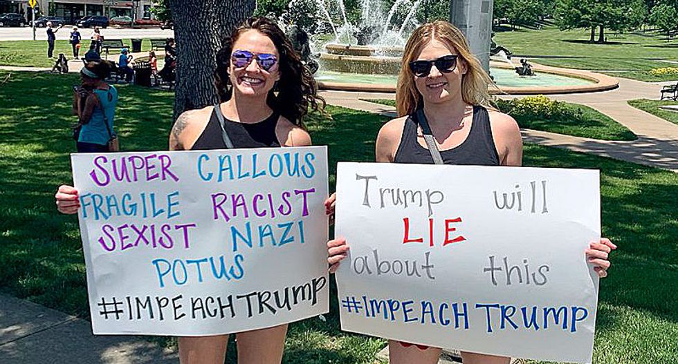 ‘Veto the Cheato’: Americans gathered nationwide for #ImpeachTrump rallies