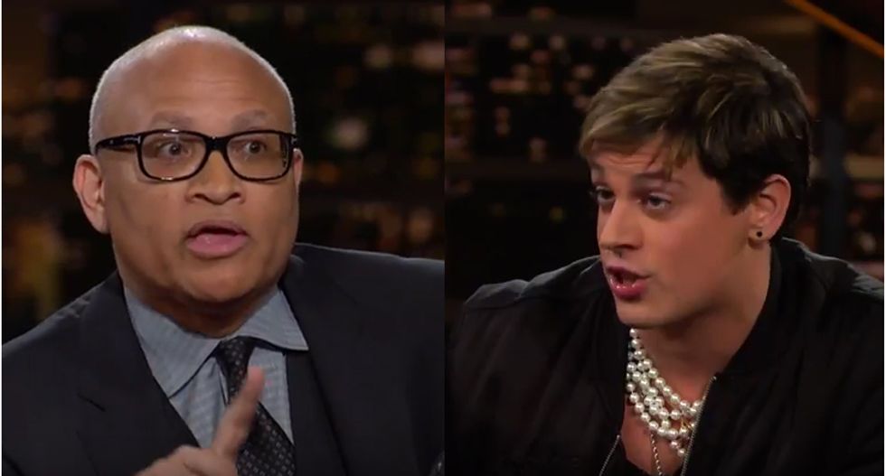 'Go f*ck yourself!': Watch Larry Wilmore rip Milo's 'douchey little ass' for attacking transgender adults