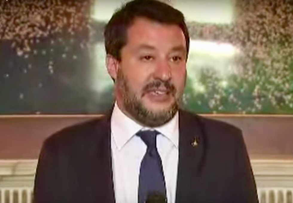 Far-right Italian Deputy Prime Minister Matteo Salvini in Washington to stress Italy's closeness to Trump administration