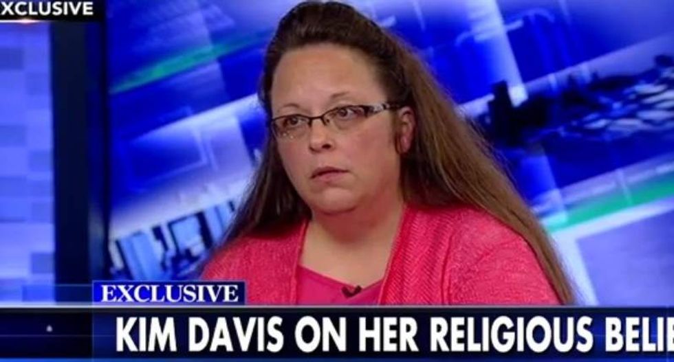 Kim Davis explains why she just won't go away: 'If I resign I lose my voice’