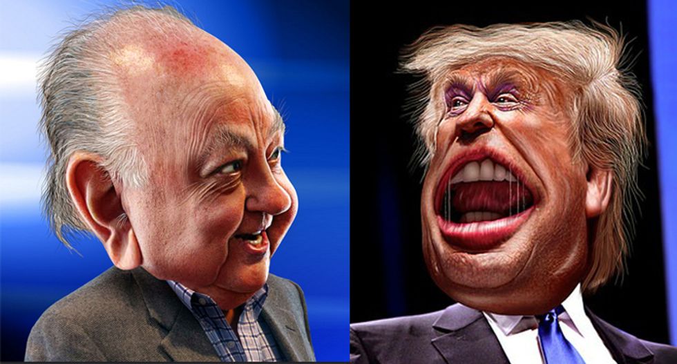 Conservative kiss and make up: Fox News' Roger Ailes to meet with Donald Trump to soothe hurt feelings