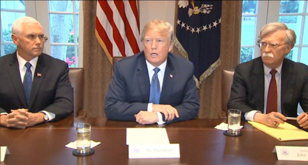John Bolton likely thinks Trump is a 'moron' and he has to stop him from ruining everything: Ex-aide