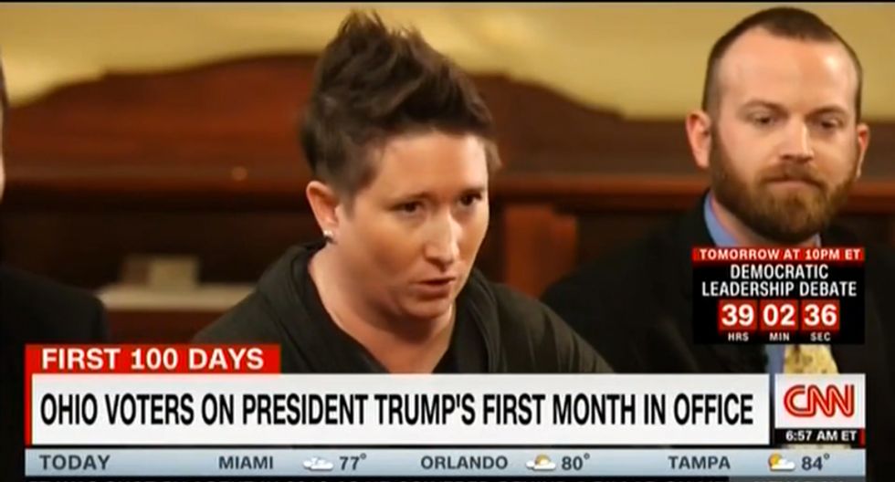 'As a Christian I'm offended': Woman shames Trump supporters on CNN for fearing Muslim refugees