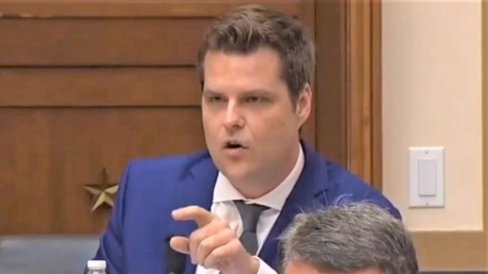 Matt Gaetz accuses GOP’s Kelly Loeffler of bribing Trump with $50 million to push out her opponent