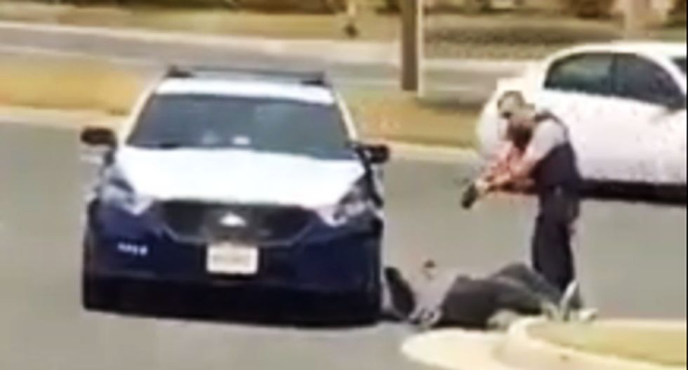 WATCH: Virginia cop instructs black man to turn his back -- then Tasers him for no reason