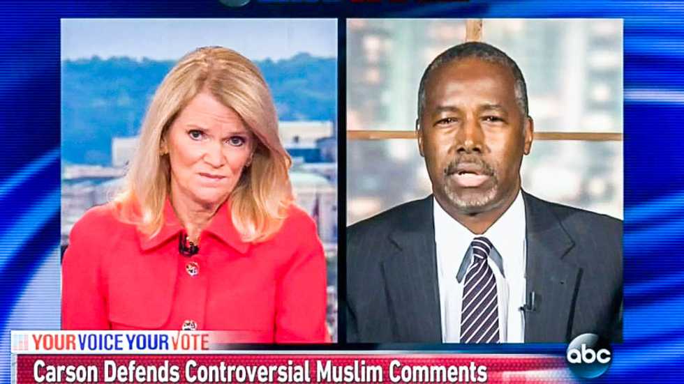 Ben Carson: I'm 'certainly willing' to accept Kanye as president, but can't 'take that chance' with a Muslim
