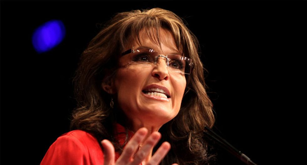 Sarah Palin could be making a return to politics in the age of Trump
