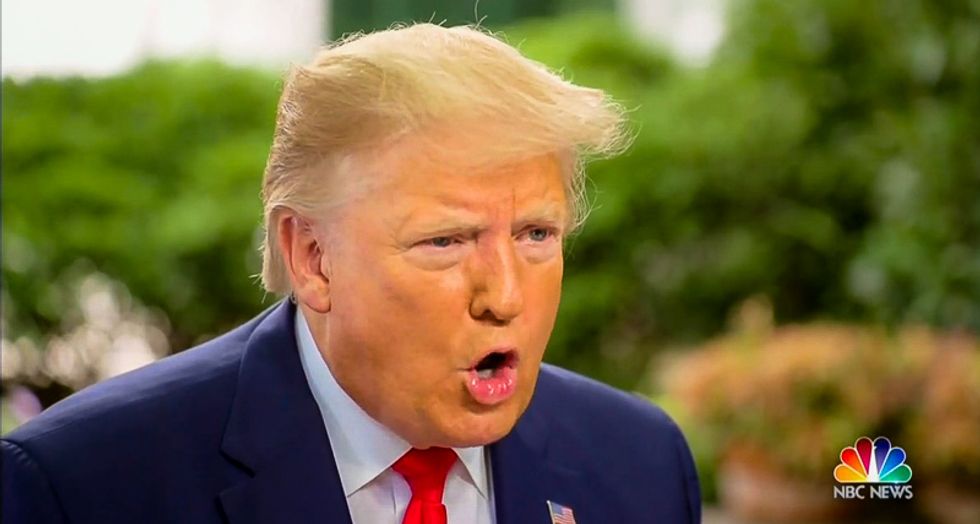 Trump slobbers over John Bolton's hawkishness on Iran: 'He’d take on the whole world at one time'