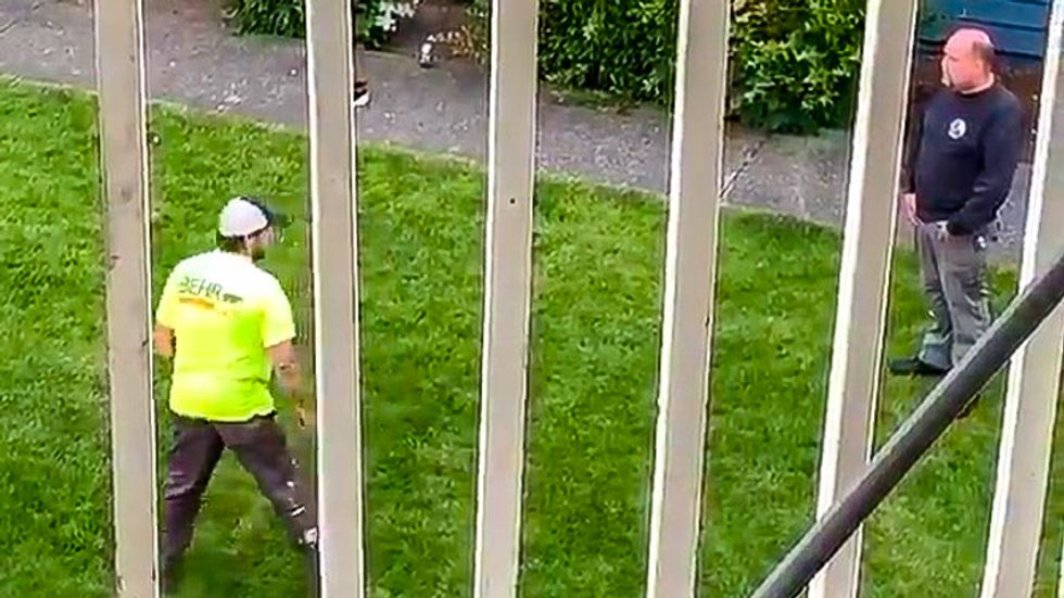 WATCH: White man gets brutally shouted down for telling black kids they can't play in their own yard