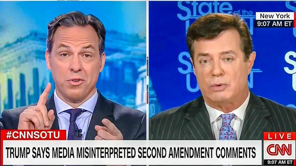 Jake Tapper wallops Paul Manafort: 'These things -- just because you say them -- they're not true'