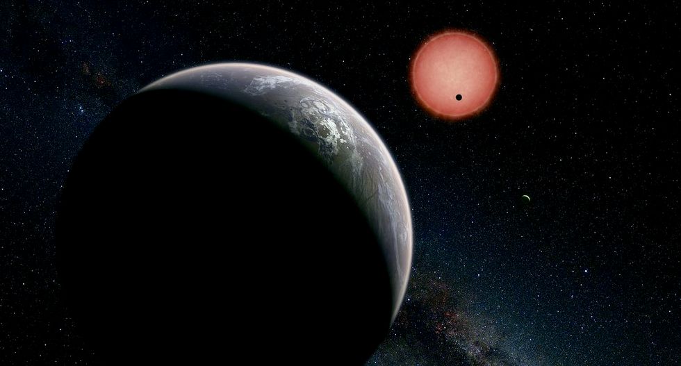 Astronomers find seven Earth-size planets where life may be possible