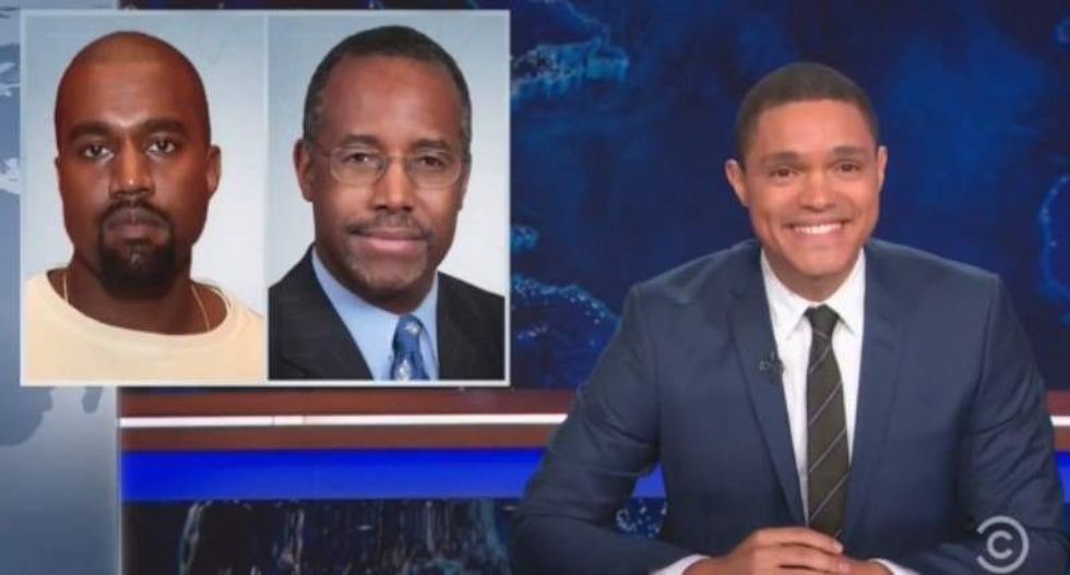 Trevor Noah mocks Ben Carson-Kanye West lovefest: You have 'rampant homophobia' in common