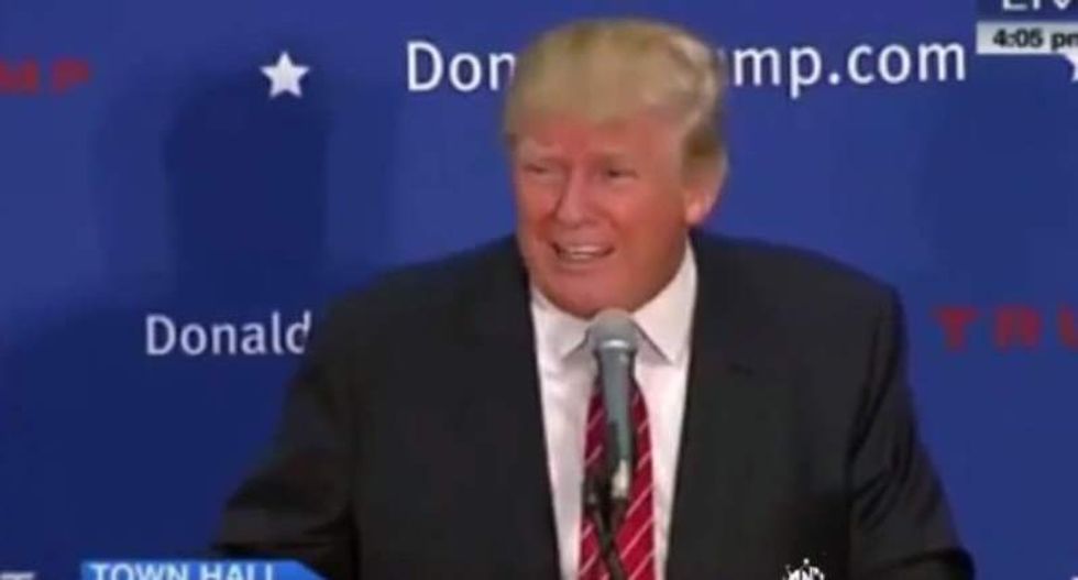 Trump rails at Jeb and Rubio: They say they love each other, but it's 'political bullsh*t'