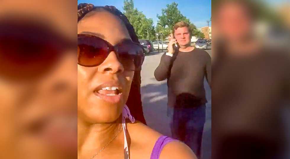 Video busts white man 'literally stalking' and calling cops on black women 'just cause we were at the pool'