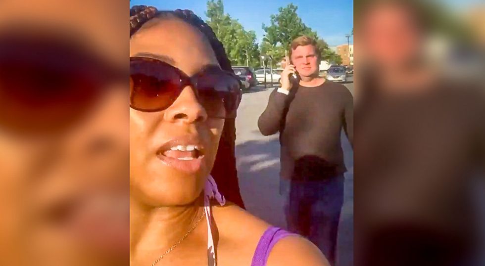 Video busts white man 'literally stalking' and calling cops on black women 'just cause we were at the pool'