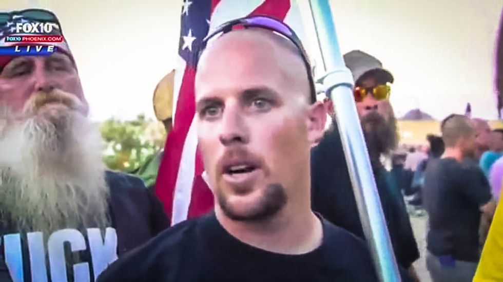 'I want them the f*ck out of my neighborhood': Armed anti-Muslim protesters descend on AZ mosque