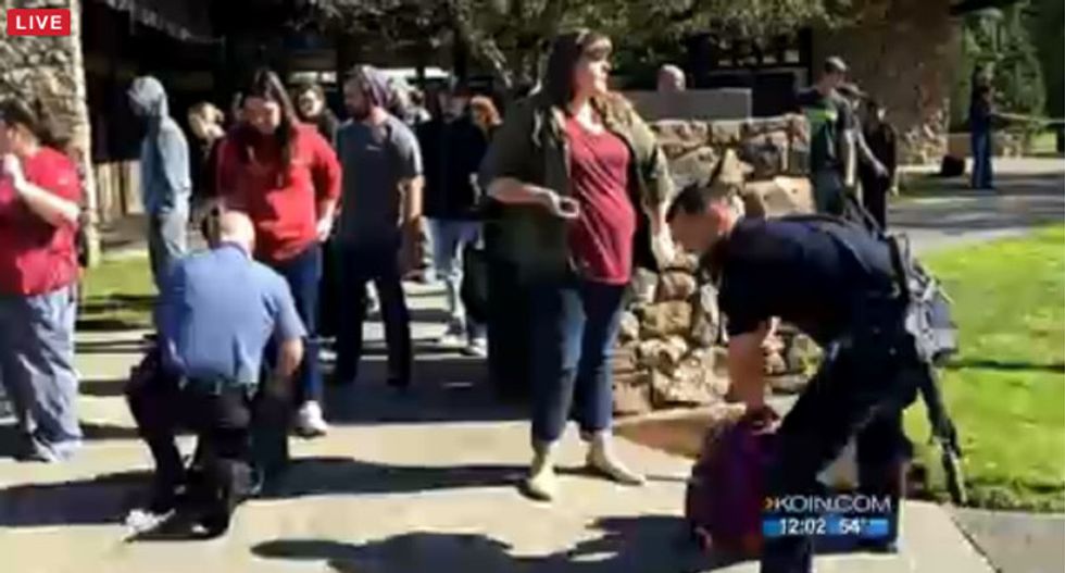 Police: Umpqua Community College gunman committed suicide after trading fire with authorities