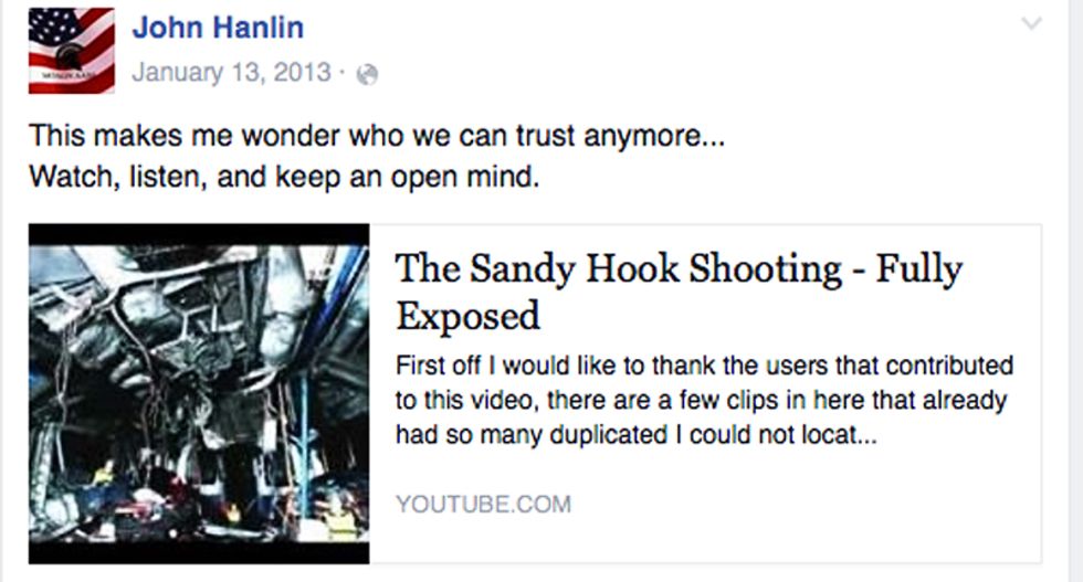 Sheriff investigating Oregon massacre posted Sandy Hook truther video on Facebook
