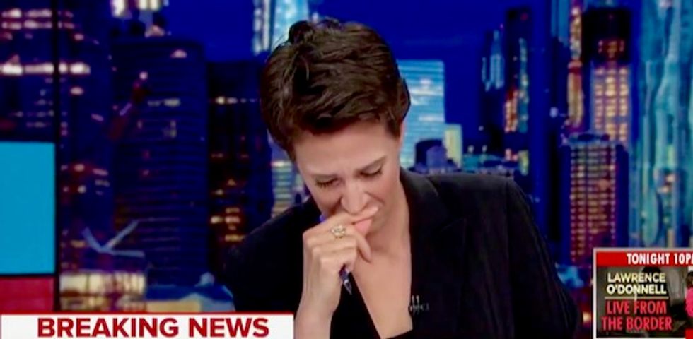 Child detention centers: Rachel Maddow trades tears for tenacity