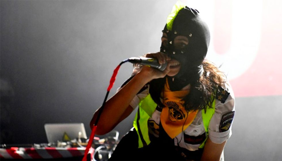 Pussy Riot performing in Alabama to protest 'ridiculous' abortion ban