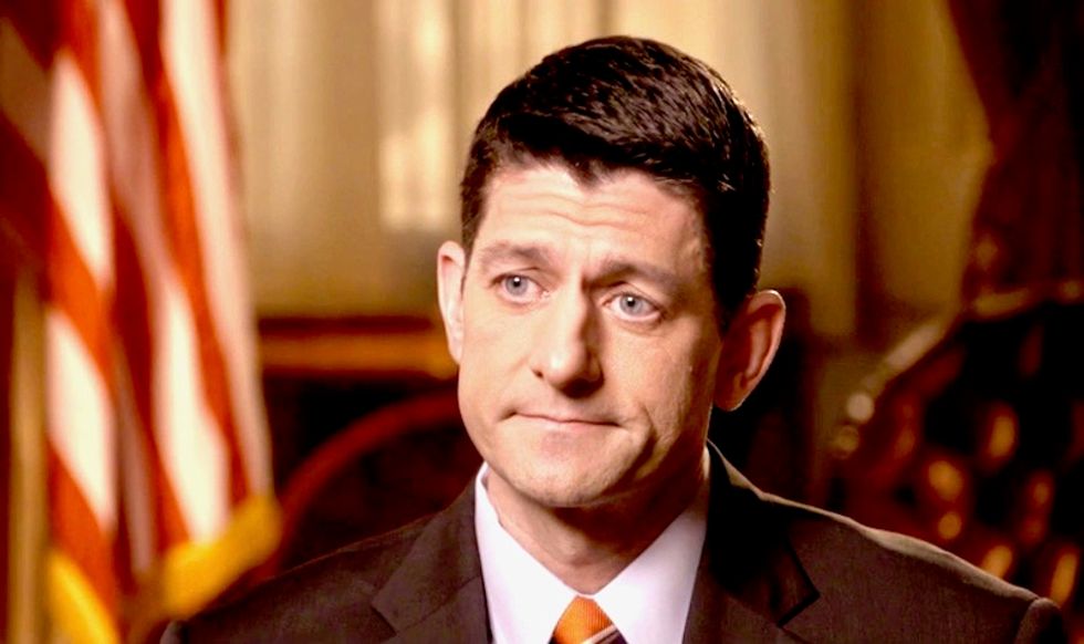 ‘Run away like a coward’: Paul Ryan flees Congress -- and the internet erupts in joyful mockery