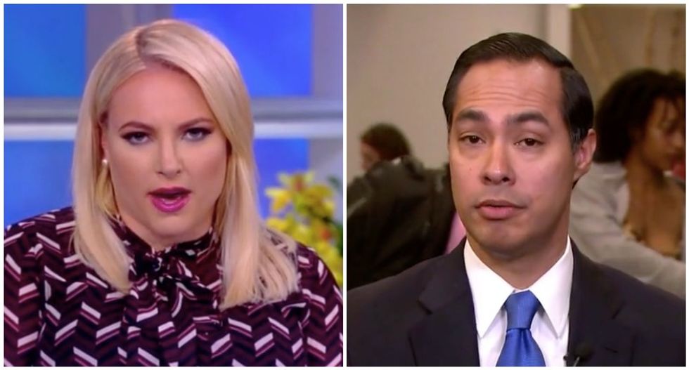 Meghan McCain schooled by half-asleep Julian Castro in immigration clash on The View