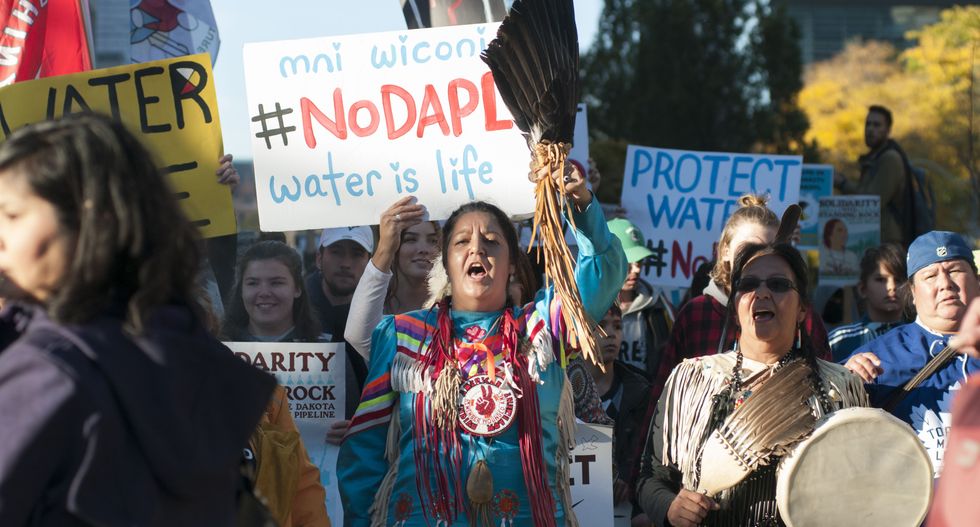 Standing Rock Sioux chairman: 'Absolutely false' that Trump is 'constantly in touch' with tribe