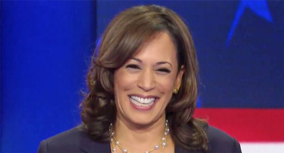 'Kamala just killed it': Sen Harris praised as the 'adult in the room' at #DemDebate