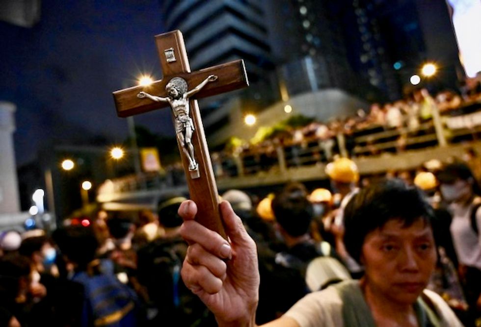 Keep the faith: Religion on front lines of Hong Kong protests