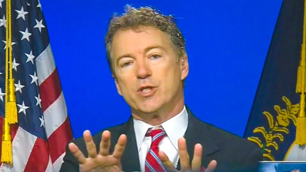 Rand Paul calls for 'tent revivals' to resolve the 'moral crisis' of gay marriage