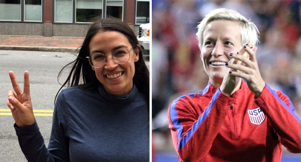 Soccer superstar Megan Rapinoe accepts Ocasio-Cortez offer to visit US Capitol instead of the Trump White House