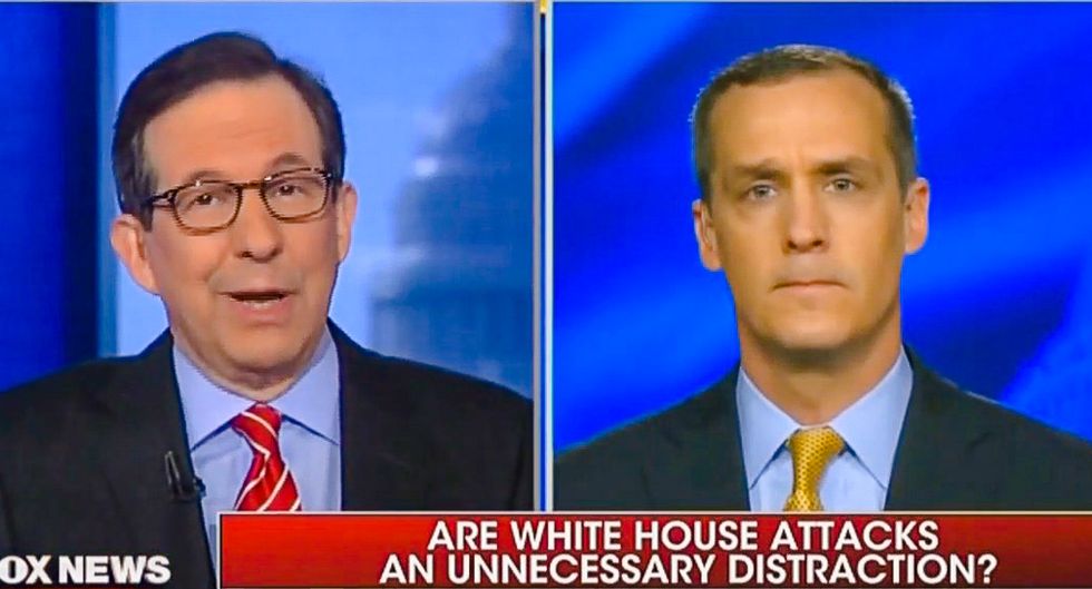 Chris Wallace grills Corey Lewandowski: 'How many jobs' has Trump created by attacking the media?