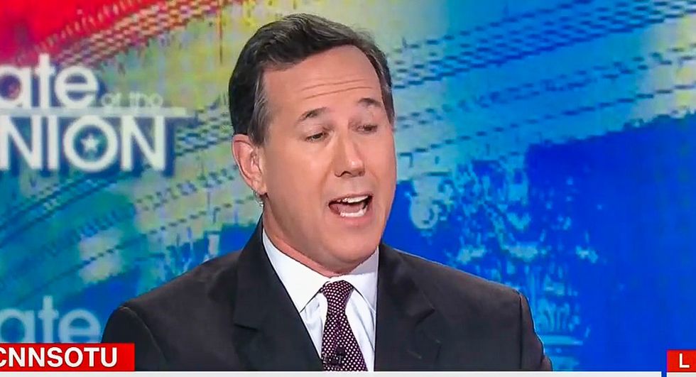 Rick Santorum: 'Millions of Americans' with preexisting conditions are scammers stealing health care