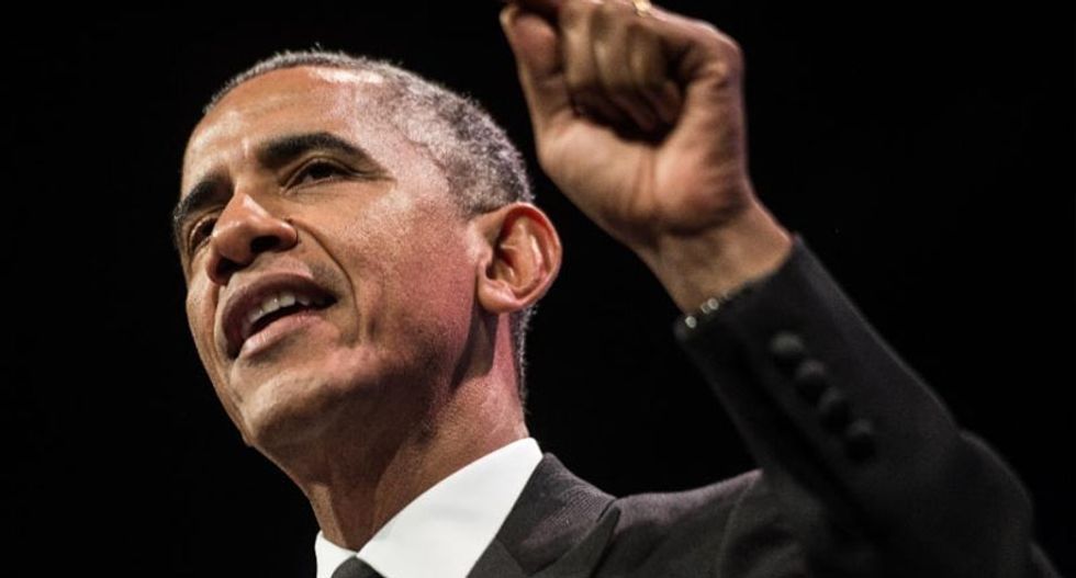 Obama mocks GOP for inventing a 'new reality' where 2008 was a golden era