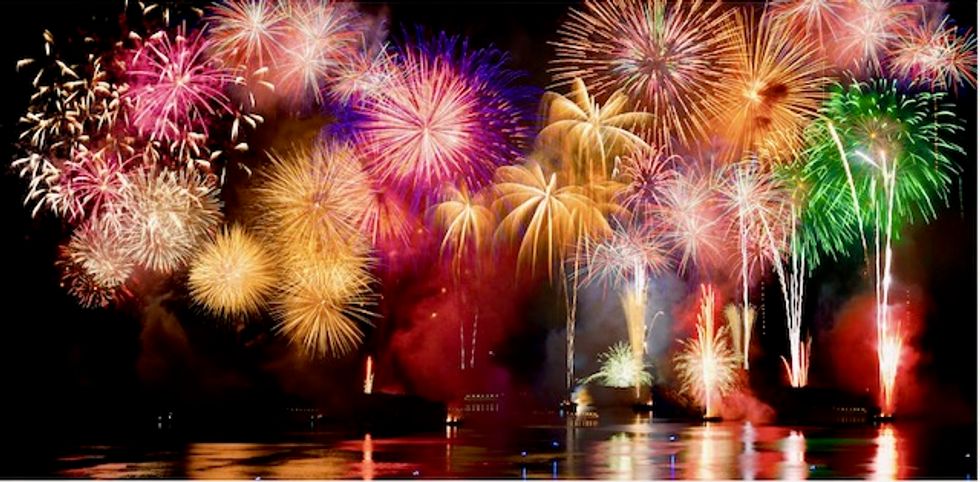 Red, white but rarely blue - the science of fireworks colors, explained