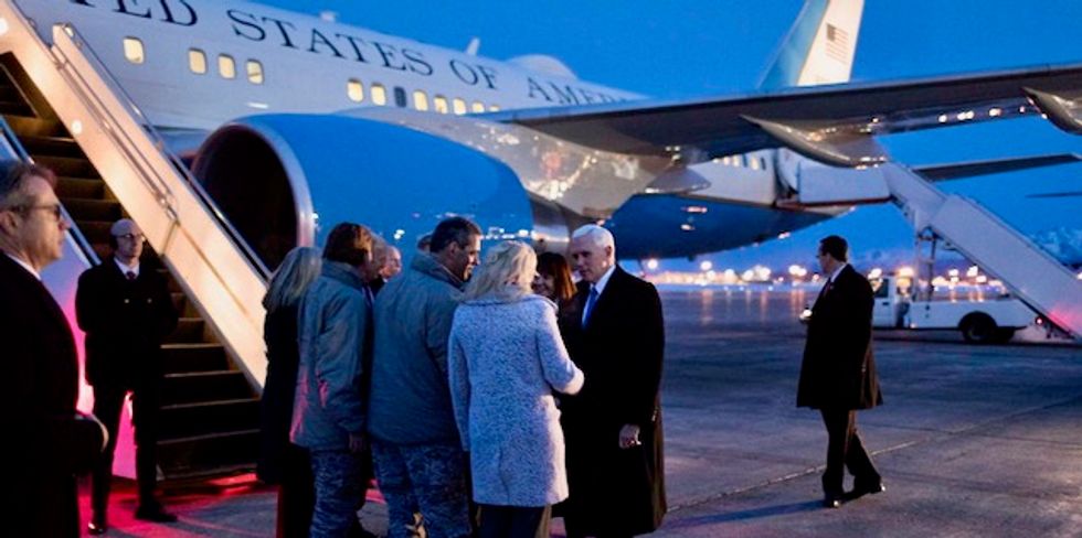 Rumors swirl as Pence cancels trip, Putin meets with defense minister, and White House tells different tales